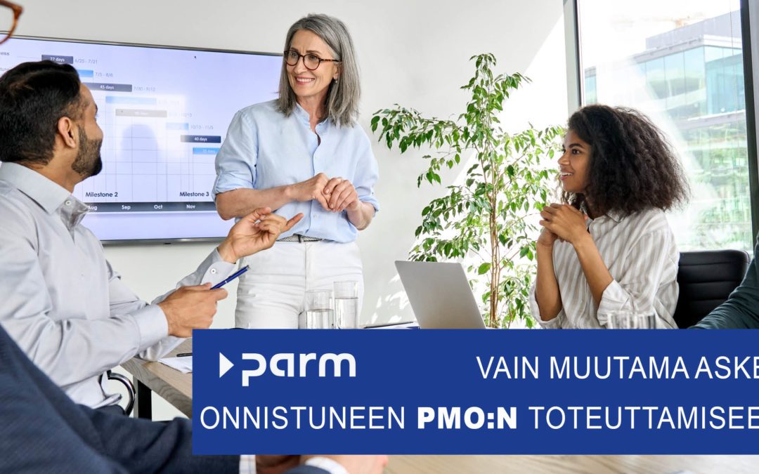 Miten projektinhallintaoimisto (PMO) käynnistetään?