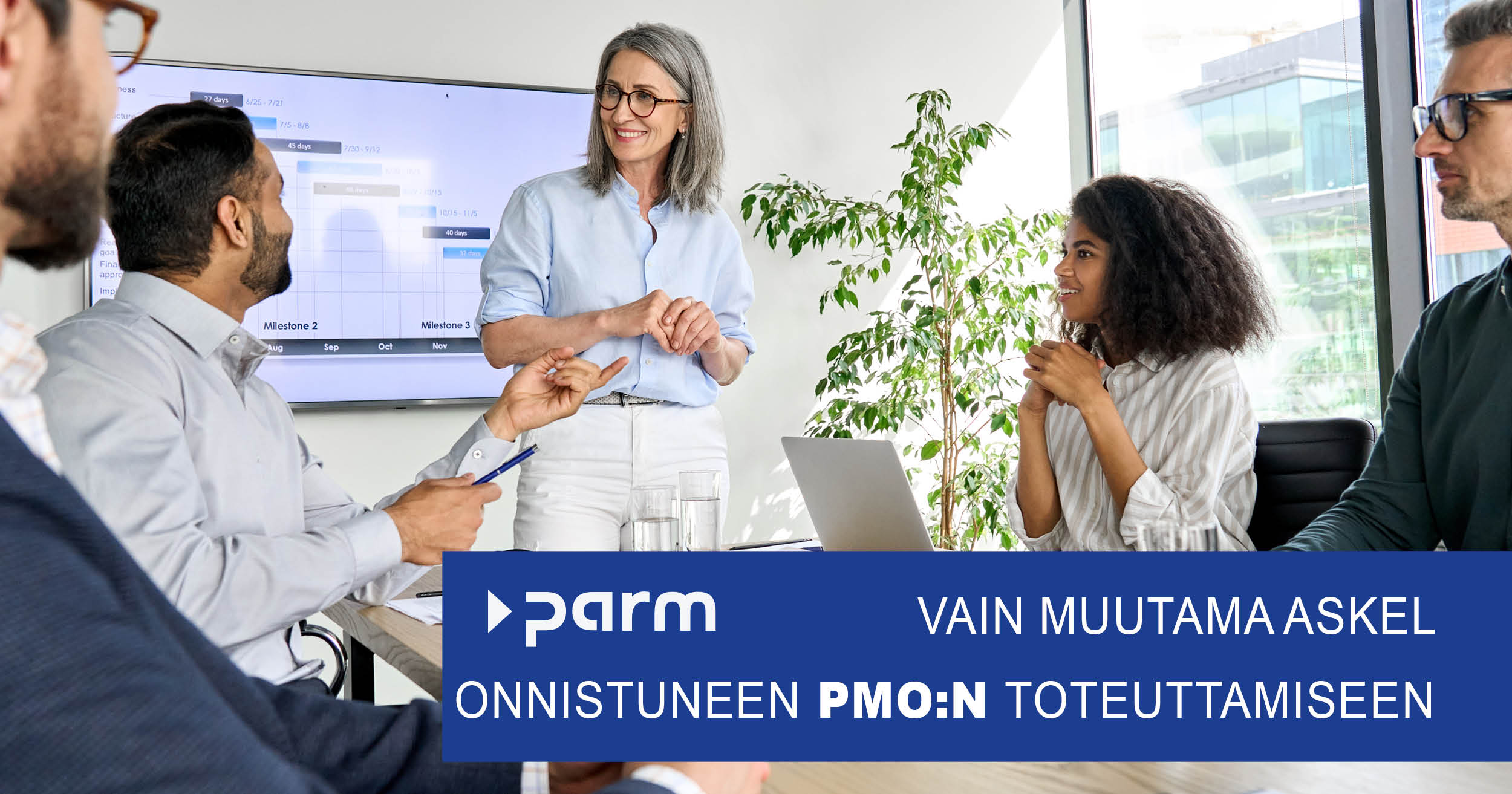 PMO:n käyttöönotto