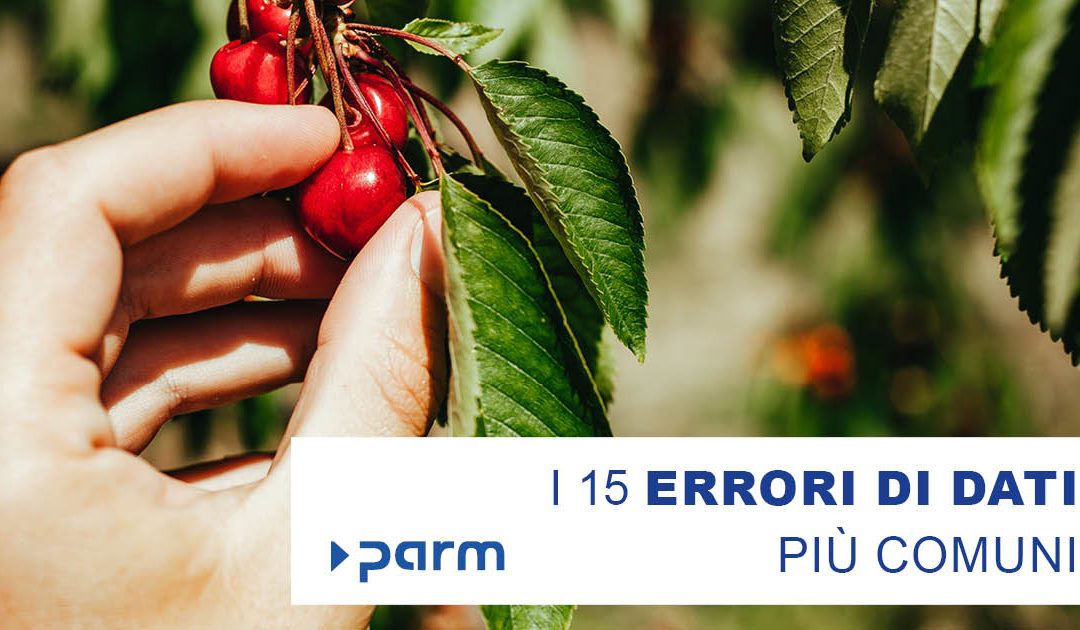 15 errori nei dati che dovresti evitare