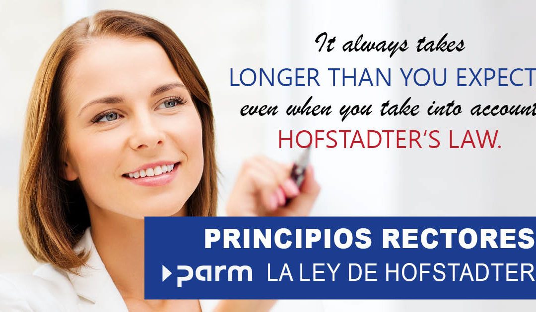 Principios rectores de la gestión de proyectos: la ley de Hofstadter