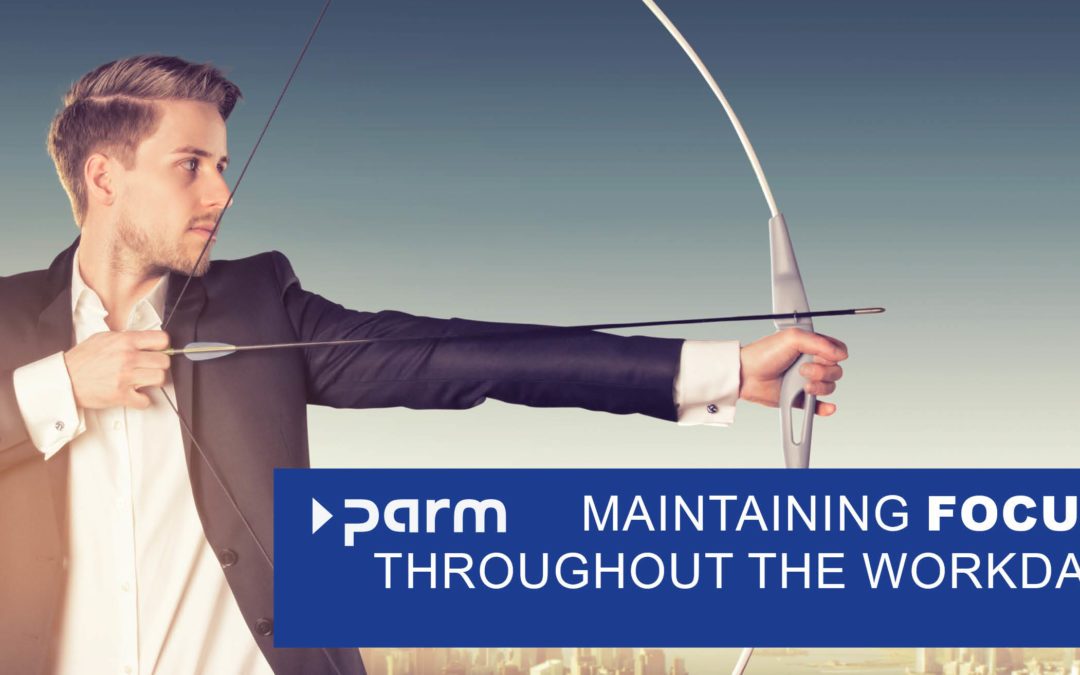 Maintaining focus throughout the workday