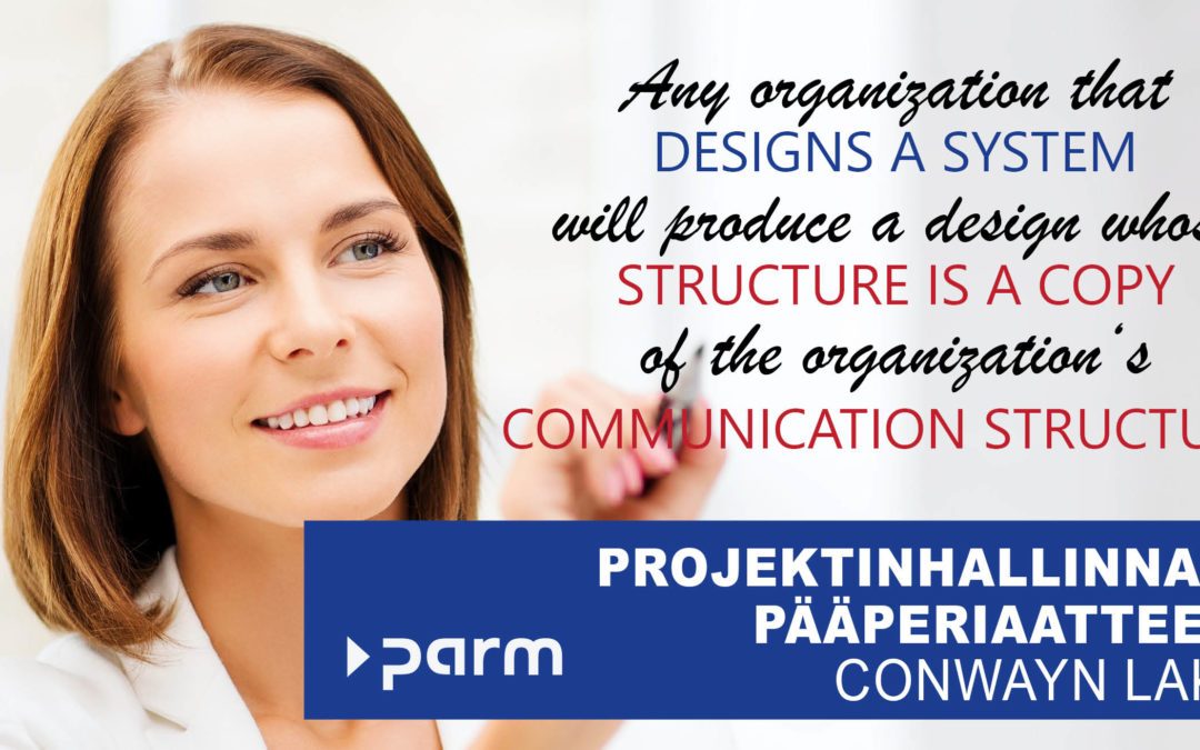Projektinhallinnan pääperiaatteet: Conwayn laki