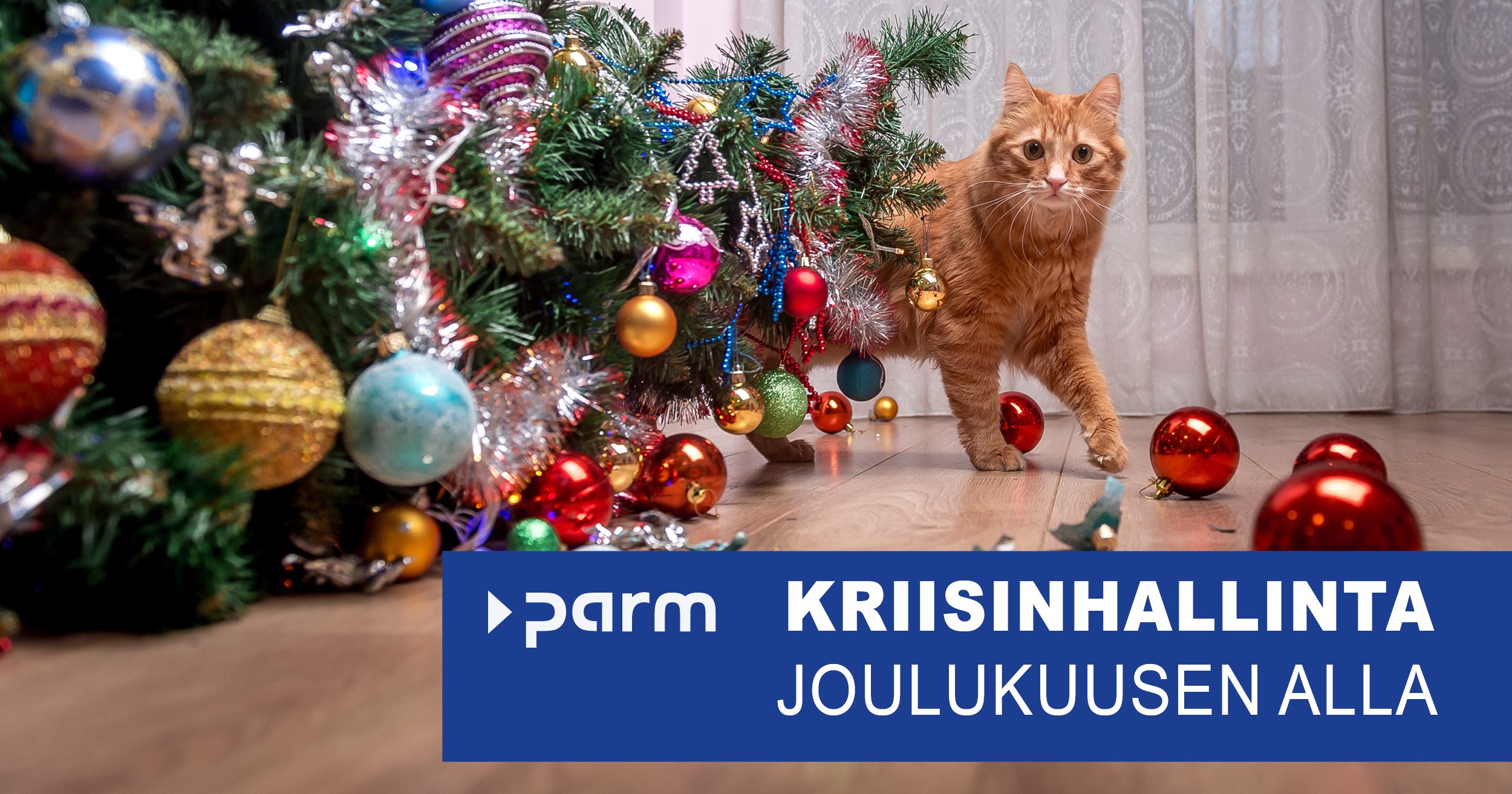 Kriisinhallinta joulukuusen alla: kun lahja ei saavu ajoissa ja muita katastrofeja