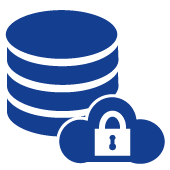 Icon Datenhaltung in der Private Cloud